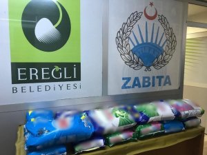 Konya’da yaklaşık bin kilo sahte toz deterjan ele geçirildi