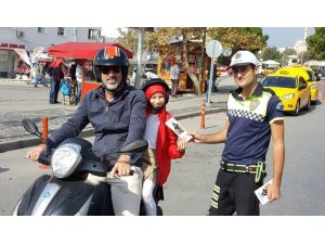 Çeşme emniyeti, 3 bin 77 motosiklet ve elektrikli bisikleti denetledi