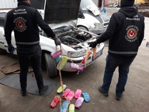 Kapıköy Sınır Kapısında araç içerisinde 35 kilogram 684 gram eroin ele geçirildi