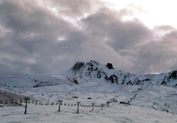 ALİSUMAS'TA KAR FIRTINASI