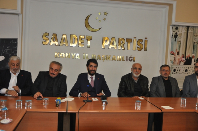Karaduman basınla bir araya geldi