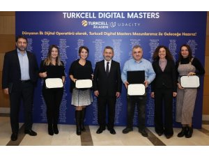 Turkcell Akademi ve Udacity işbirliğindeki Turkcell Digital Masters Programı ilk mezunlarını verdi