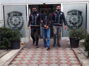 Akü hırsızları satış yaparken yakalandı