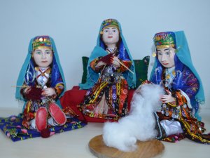 Anadolu kültürü "kitre bebekler" ev hanımlarının elinde hayat buluyor