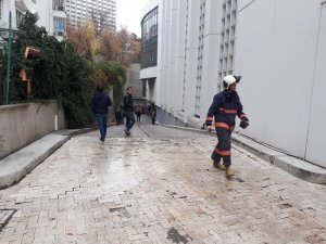 Başkentte AVM’de yangın paniği