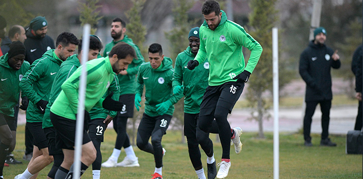 Konyaspor Alanyaspor maçına hazır