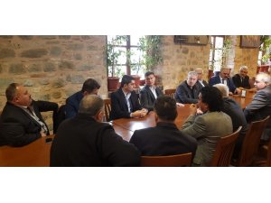 MHP Büyükşehir Adayı Akın oda başkanlarını dinledi