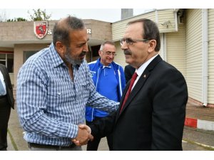 Başkan Zihni Şahin, Samsunspor’u uğurladı