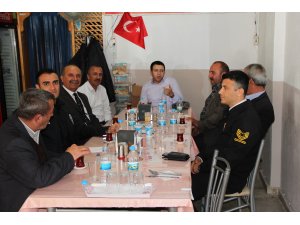 Kaymakam Yurdagül muhtarlarla buluştu