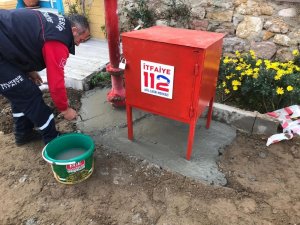 Ayvalık’ta itfaiyeden hayati çözüm