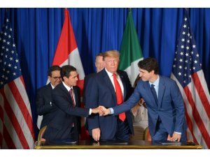 ABD, Meksika ve Kanada liderleri NAFTA’nın yerini alacak anlaşmayı imzaladı