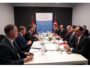 Cumhurbaşkanı Erdoğan, Hollanda Başbakanı Mark Rutte ile görüştü