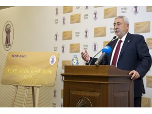 TESK Başkanı Palandöken: "100 bine yakın esnaf TESK kart kullanıyor”