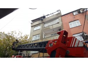 Bağcılar’da Suriyeli çiftin kaldığı evde yangın çıktı
