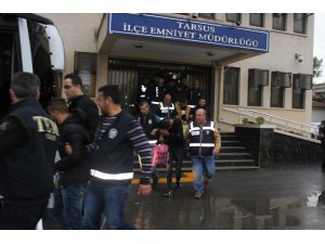 Tarsus’ta PKK/KCK terör örgütü operasyonunda 8 kişi tutuklandı