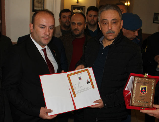 Konyalı uzman çavuşa gazilik beratı