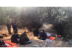Çanakkale'de 21 düzensiz göçmen yakalandı