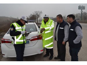 Kış lastik uygulaması başladı, takmayanlara ceza yağdı