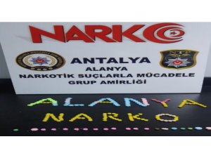 Alanya’da 202 adet uyuşturucu hap ele geçirildi