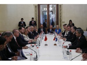 Cumhurbaşkanı Erdoğan Paraguay'da