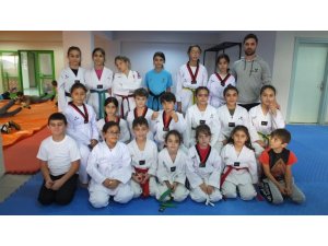 Burhaniyeli Tekvandocular Antalya hazırlığında