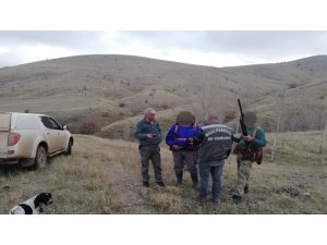Kırıkkale’de 7 avcıya ceza kesildi