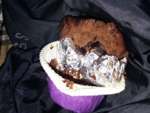 Sufle kekten eroin çıktı