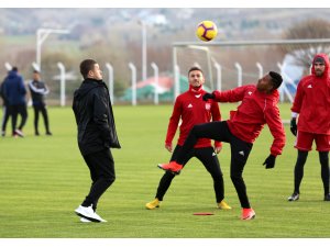 Sivasspor'da Göztepe mesaisi başladı