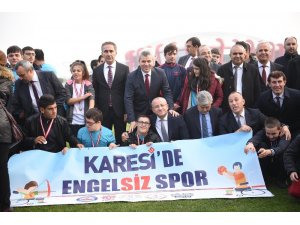 Engelsiz yürekler sporda buluştu