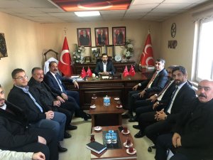CHP’li Erol’dan, MHP ve  AK Parti’ye ziyaret