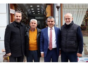 Özüm esnaf ve eşraf ziyaretlerini sürdürüyor