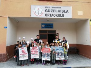 Öğrencilere acil sağlık hizmetleri anlatıldı