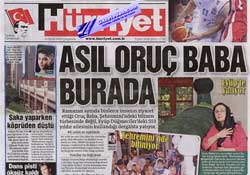 Oruç Baba türbede değil dergâhta