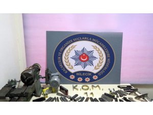 Bilecik’te kaçak silah imalathanesine baskın