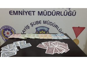 Kahramanmaraş’ta kumar operasyonu