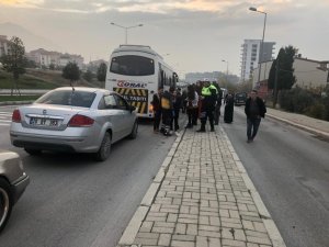 Denizli’de okul servisine saldırı