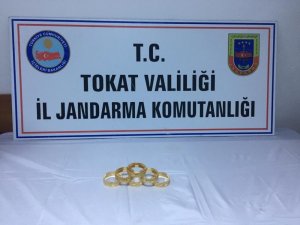 Sahte bilezikleri satamadan yakalandılar