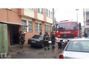 İkamet yangını paniğe neden oldu