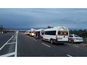 Ayvalık’ta İlçe Jandarma Komutanlığı ekipleri ’güven ve huzur’ uygulaması yaptı