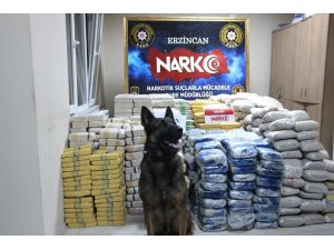 Erzincan’da ele geçirilen eroin 1 ton 271 kilogram çıktı