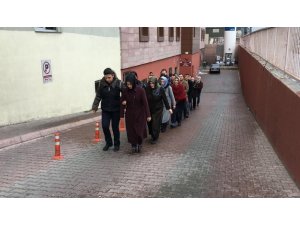 FETÖ operasyonunda gözaltına alınan 11 şahıs adliyede