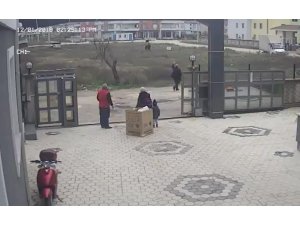 Kuşlarına bakan çocukları tekme tokat dövdü