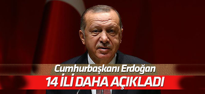 Cumhurbaşkanı Erdoğan 14 ilin belediye başkanını daha açıkladı