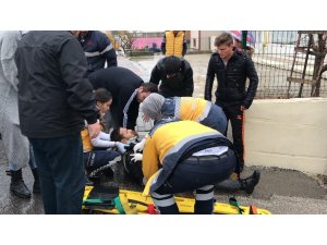 Bilecik’te otomobil ile motosiklet çarpıştı; 1 yaralı