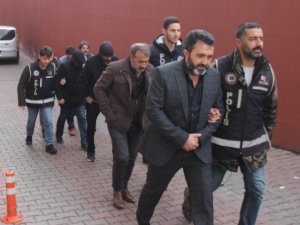 Senet operasyonunda gözaltına alınanlar adliyeye sevk edildi