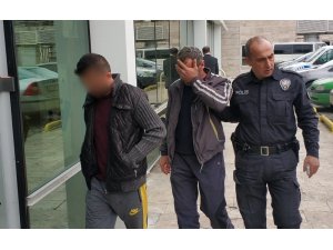 Samsun’da inşaatlardan demir çalan 2 kişi tutuklandı