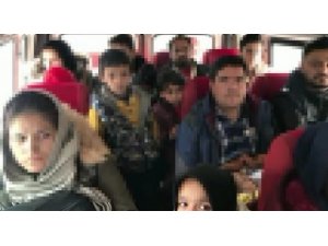 Evde zorla tutulan 34 yabancı uyruklu şahıs kurtarıldı