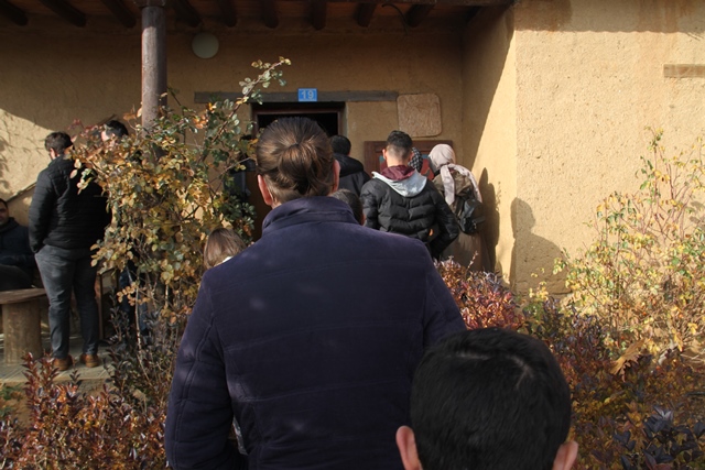 Kerpiç evli köye ziyaretçi ilgisi