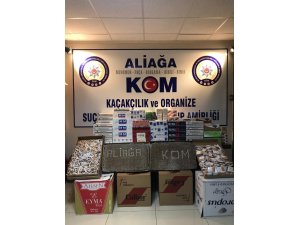 İzmir’de sigara kaçakçılarına darbe