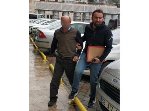 İnşaattan malzeme hırsızlığından tutuklandı